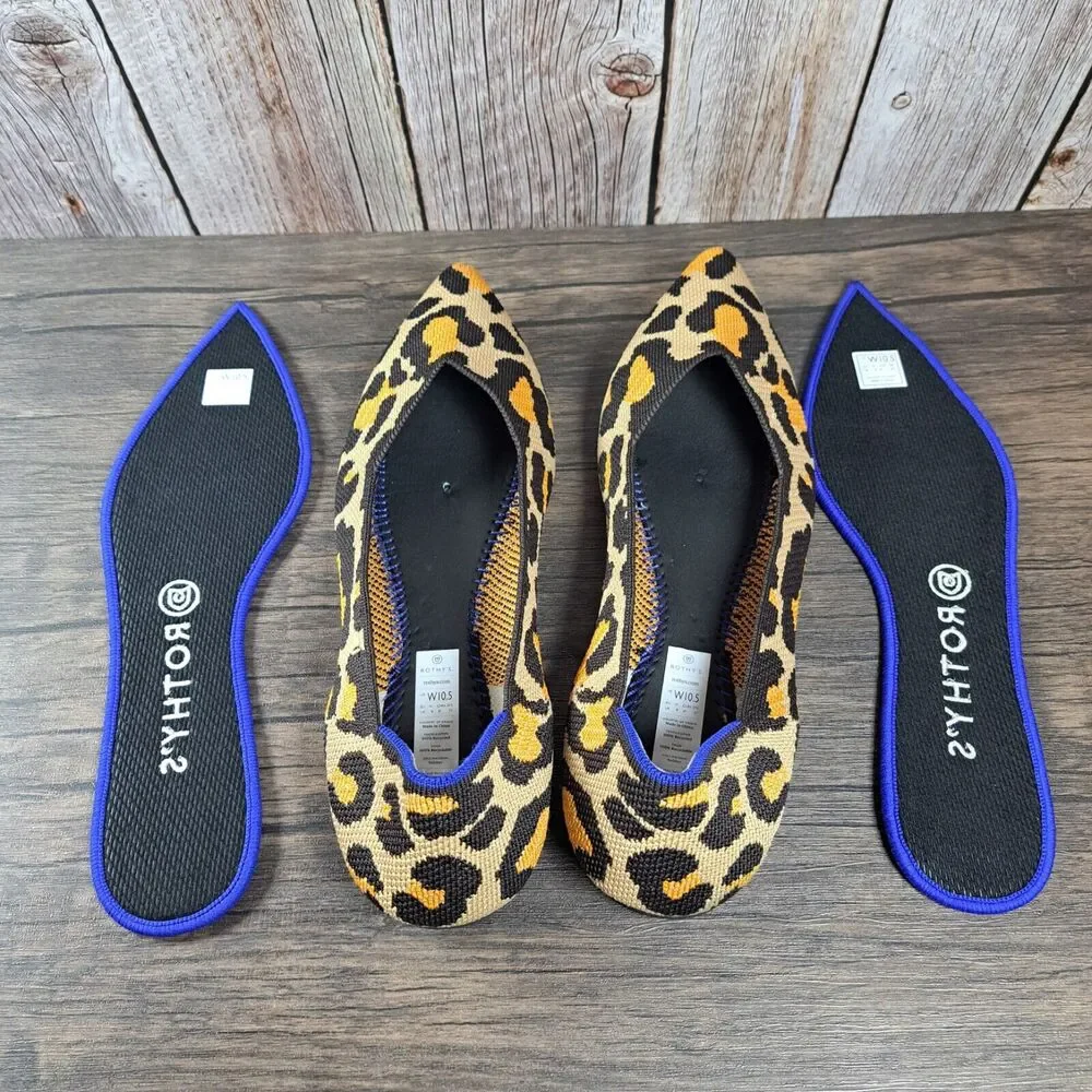Rothy's The Point Big Cat Ballet Flats Women's Sz 10.5 (VGC) - Picture 9 of 10